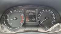 View of instrument panel