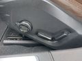 View of control buttons for electric seat adjustment