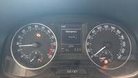 View of instrument panel