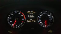 View of instrument panel