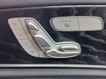 View of control buttons for electric seat adjustment