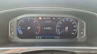 View of instrument panel