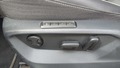 View of control buttons for electric seat adjustment