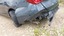 Rear left bumper