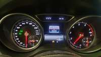 View of instrument panel