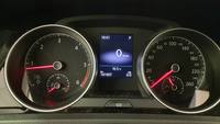 View of instrument panel