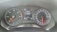 View of instrument panel