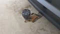 View of trailer tow-bar hitch