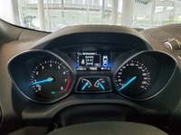 View of instrument panel