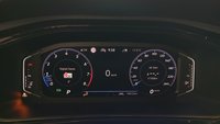 View of instrument panel