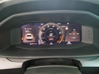 View of instrument panel