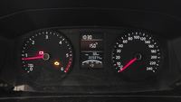View of instrument panel