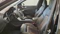 View of front seats