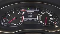 View of instrument panel