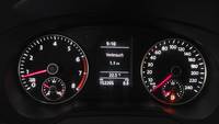 View of instrument panel