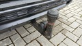 View of trailer tow-bar hitch