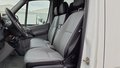 View of front seats