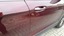 Traces of impact on door edge front right