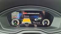 View of instrument panel