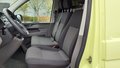 View of front seats