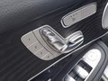 View of control buttons for electric seat adjustment