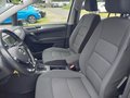 View of front seats