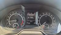 View of instrument panel