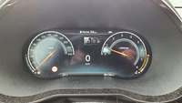 View of instrument panel
