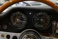 View of instrument panel