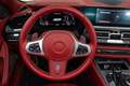 View of steering wheel