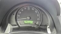 View of instrument panel
