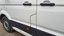 Traces of impact on door edge front left