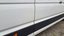 Traces of impact on door edge back right