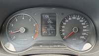 View of instrument panel