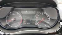 View of instrument panel