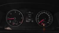 View of instrument panel