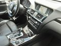 View of centre console