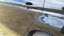 Traces of impact on door edge back left