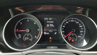 View of instrument panel
