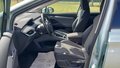 View of front seats
