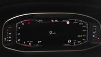 View of instrument panel