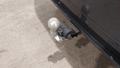 View of trailer tow-bar hitch