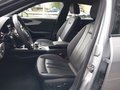 View of front seats