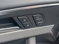 View of control buttons for electric seat adjustment