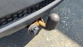 View of trailer tow-bar hitch