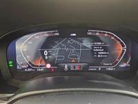 View of instrument panel