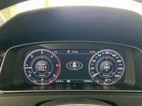 View of instrument panel
