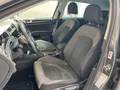 View of front seats
