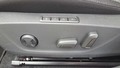 View of control buttons for electric seat adjustment