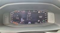 View of instrument panel
